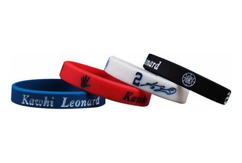 4 Pulseras Kawhi Leonard La Clippers Nba Basquetbol