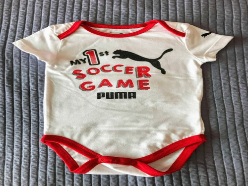 Enterizo Marca Puma Para Hombre 6-9 Meses. Nuevo.
