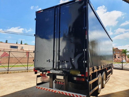Mercedes Benz Atego 2430 4 Eixo Bau Sider