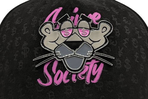 Gorra Cash Only Pantera Gris Crime Society Curve 2024 119
