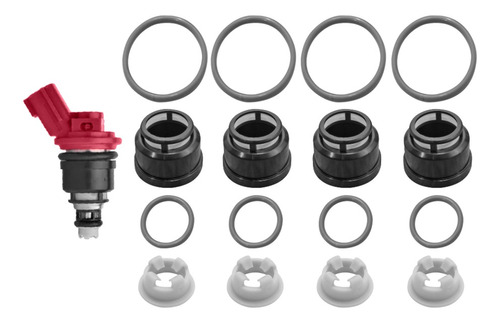 Kit Para Inyector Nissan Sentra 2.0 1997 1998 1999 (4 Jgos)