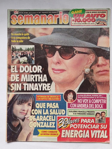 Semanario / Nº 800 / 1994 / Mirtha Legrand