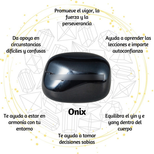 Imagen 4 de 4 de Collar Corazoncito De Ónix 100% Natural