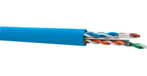 Imagem 2 de 4 de Cabo De Rede Furukawa Soho Plus Cat6 U/utp 24awg Azul - 305m