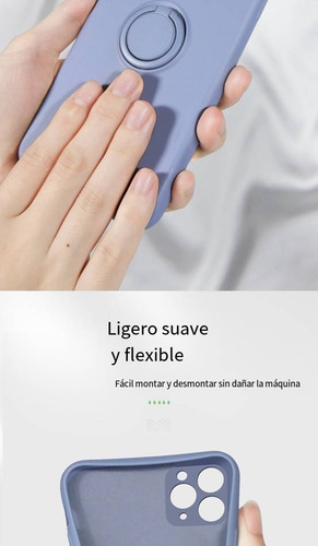 Funda De Gel De Sílice Para Soporte Redmi K30 360°, Suave