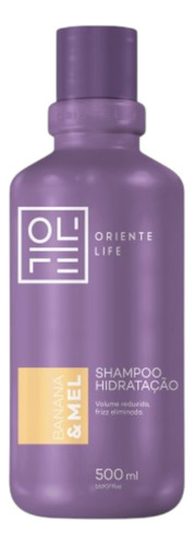 Shampoo Banana E Mel 500ml Oriente Life