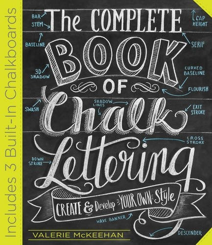 Libro Complete Book Of Chalk Lettering Letras Para Pizarron