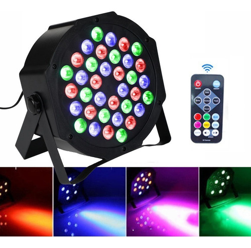 Luces De Discoteca Multicolor, Ritmico Control Dmx-512