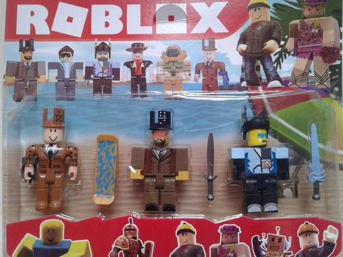 Muñecos Roblox Set De 3 Unidades