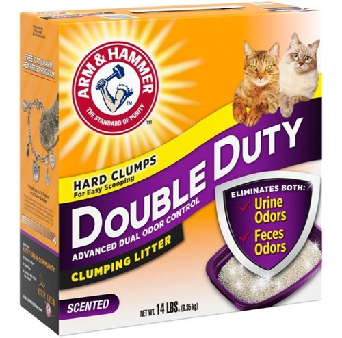 Arena Gato Sanitaria Double Duty 6,35 Kg