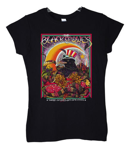 Polera Mujer The Black Crowes Three Snakes And One Charm Roc