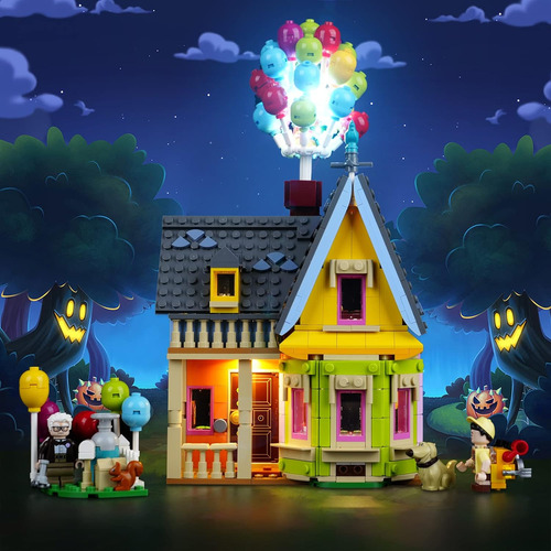 Kit De Luz Led Rorliny Para Lego-43217 Up House, Conjunto De