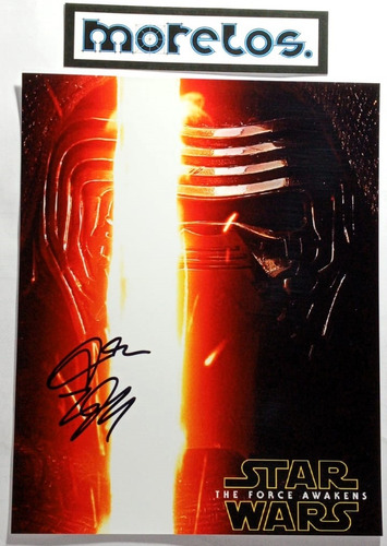 Adam Driver- Kylo Ren- Fotografia Firmada Con C O A (Usado)
