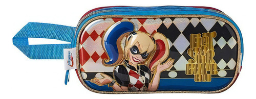 Lapicera Estuche Escolar Harley Quinn Sg82904pb Urbania