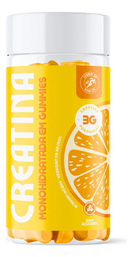 Creatina Monohidratada Em Gummy - Stamin-up Laranja