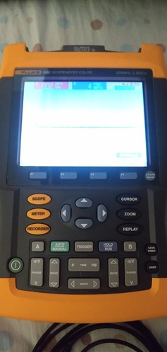 Multimetro Osciloscopio Fluke 199c Fuent Generador Señal Kit