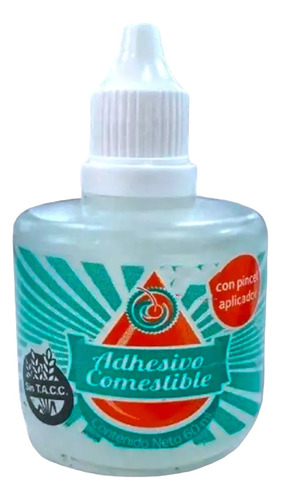 Pegamento Adhesivo Comestible Con Aplicador 60ml Belgrano