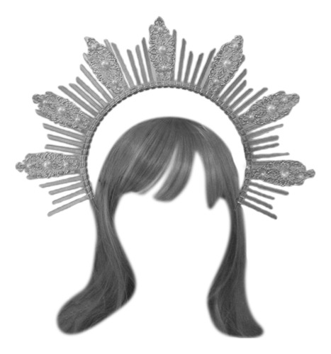 (4 #mold) Diadema Con Forma De Aureola De Ángel Para Cosplay