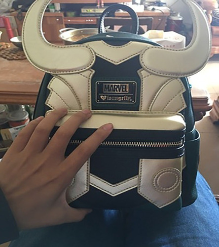 Mochila Escolar Loki Loungefly De Marvel Avengers