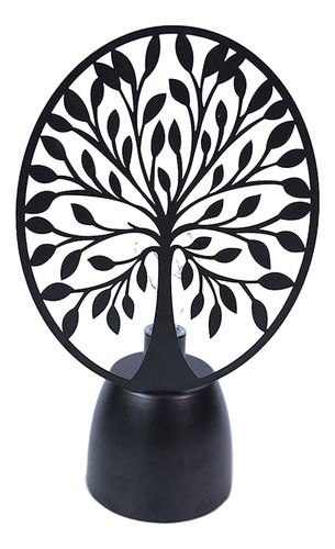 Lámpara De Mesa Con Luz Nocturna De Hierro, Decoración De