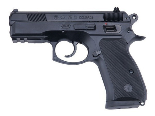 Pistola Asg Co2 Cz 75d Compact 4,5 Mm Con Balines Y Garrafas