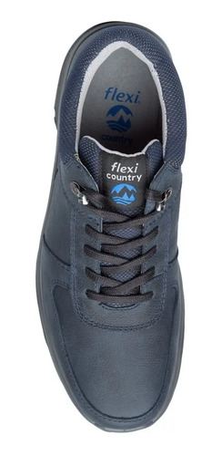Tennis Flexi Para Caballero Modelo 79804 Azul | Meses sin intereses