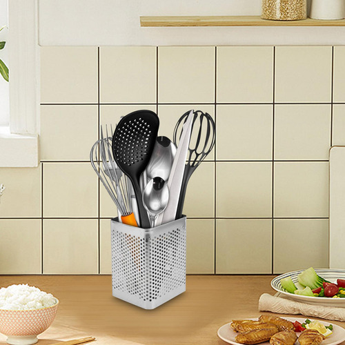 2 Elegante Juego De Organizador De Cubiertos Y Soporte