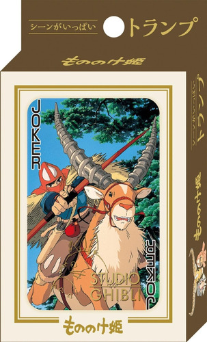 Cartas Studio Ghibli La Princesa Mononoke - Japones