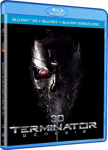 Terminator Genesis Genisys Pelicula En Blu-ray 3d + Blu-ray