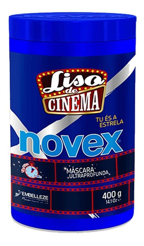 Crema Lisos De Cinema Novex 400g Original