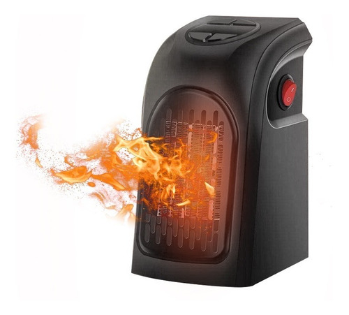 Imagen 1 de 10 de Calefactor Electrico Mini Estufa De Pared Portatil Invierno