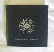 Comprar Longines Manual Instrucciones De Uso Oferta Original