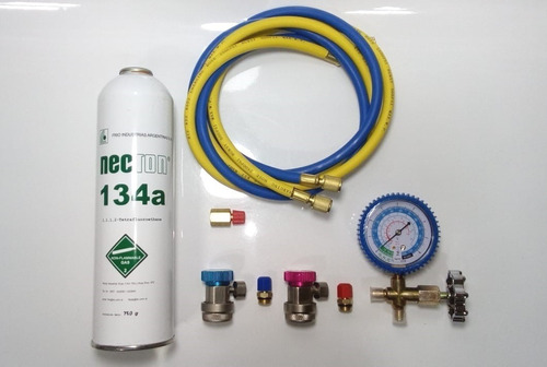 Kit De Carga Aire Acondicionado Automotor R-134 A C13 Envío