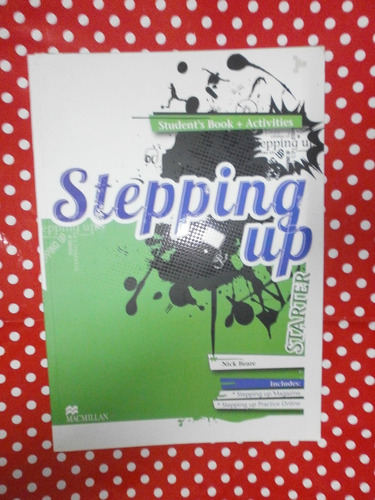 Stepping Up Starter Macmillan Como Nuevo !!! !!!