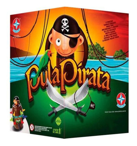 Jogo Pula Pirata Estrela