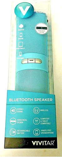 Parlante Bluetooth Vivitar Get Loud Recargable!!!