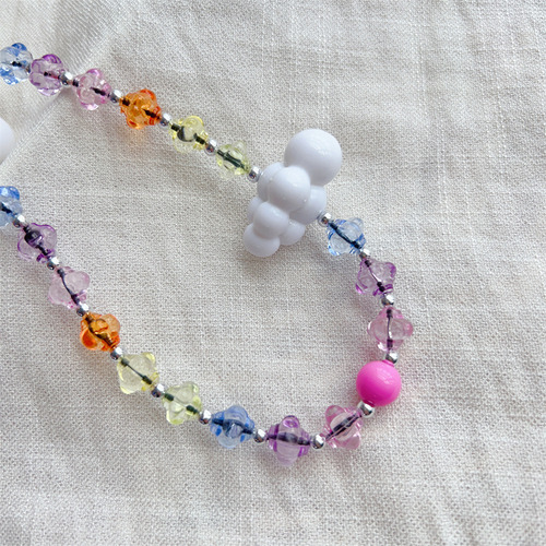 Kkbead Niche Mobile Phone Chain I Summer Color Mobile Phone