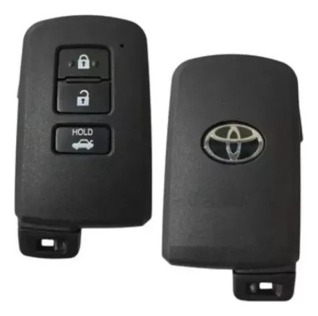 Capa Chave Presença Toyota Corolla Rav4 2016 A 2020 3 Botões