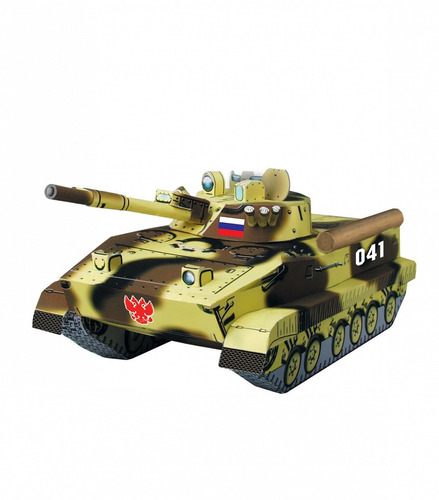 Tanque De Guerra Ruso Bmp-3 Modelo A Escala Rompecabezas 3d