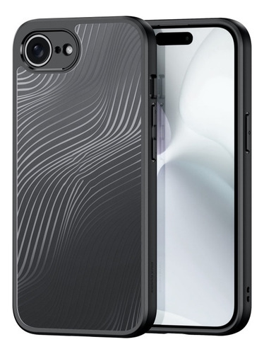 Capa Resistente A Riscos Para iPhone 16e, Preta