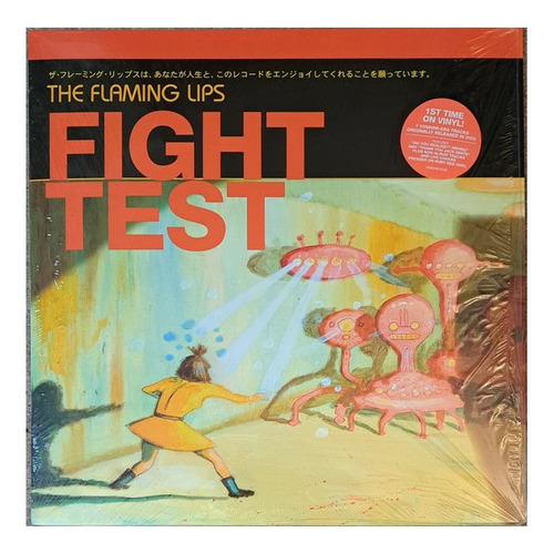 The Flaming Lips Fight Test Ruby Red Edition Vinilo Nuevo