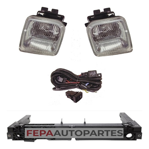 Kit Faros Auxiliares Antinieblas Honda Civic 1996 / 1998