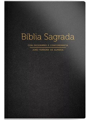 Bíblia Letra Extragigante Dicionário Concordância Capa Luxo