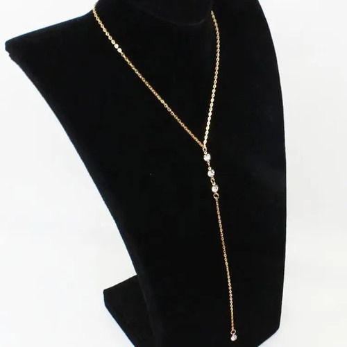 Collar Con Colgante Largo Para Mujer Lujo Elegante Regalo