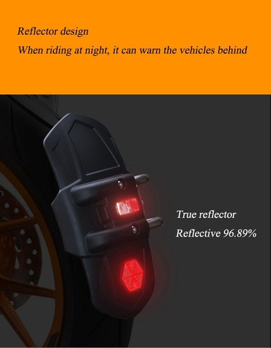 Imagen 7 de 10 de Salpicadera Ktm Duke 390 200 '17-'18 Lodera Guardafango
