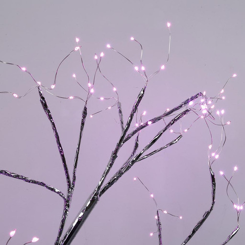 Decorative Tabletop Tree Night Light For Home Decor Rosado