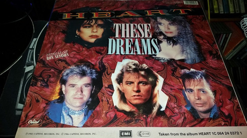 Heart These Dreams Vinilo Maxi Europe Clasico Impecable 1985