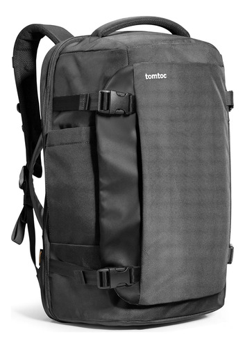 Tomtoc Navigator 40 Litros Para Notebook 17.3'' Un Solo Uso Negro Liso (Usado)