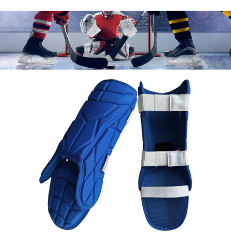 Protectores De Piernas De Béisbol Equipo Ajustable Azul
