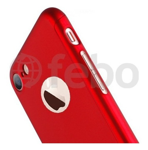 Carcasa Protector Full 360 + Vidrio Templado iPhone 7